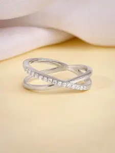 GIVA 925 Silver Vienna Ring Fixed Size Indian -12