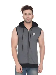 BEYOU FASHION Men Hooded Cotton Sweatshirt