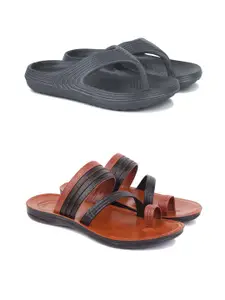 PENNEN Men Canvas Comfort Sandals