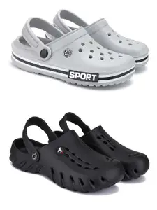 PENNEN Set Of 2 Stylish Clogs