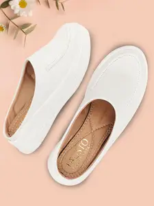 FAUSTO Women Open Back Platform Heel Mules