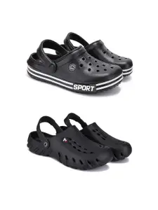 PENNEN Set Of 2 Stylish Clogs