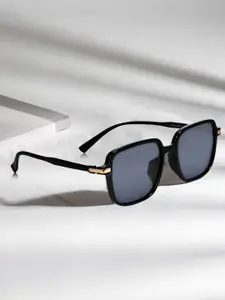 DressBerry Women Round Sunglasses With UV Protected Lens DBSG-DC1001-08-Black