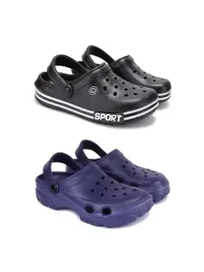 PENNEN Set Of 2 Stylish Clogs