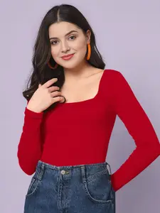 Dream Beauty Fashion Women Square Neck Top