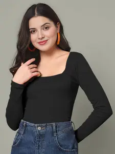 Dream Beauty Fashion Shakira Ribbed Fitted Top