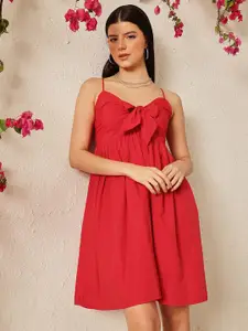 STREET 9 Women Cotton Fit & Flare Dress