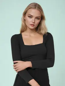 Dream Beauty Fashion Dream Beauty Square Neck Regular Top