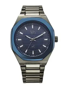 Fastrack  Vyb Limitless Men Dial & Bracelet Style Straps Analogue Watch FV30012KM04W