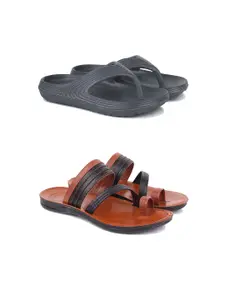 DRACKFOOT Men Canvas Comfort Sandals