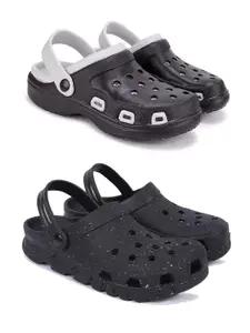 PENNEN Men Set Of 2 Stylish Clogs