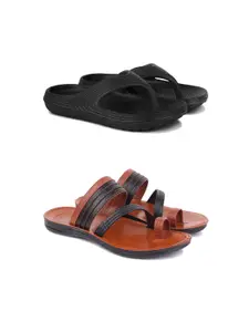 DRACKFOOT Men Canvas Comfort Sandals