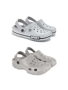 PENNEN Set Of 2 Stylish Clogs