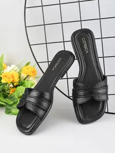 CORSICA Women Open Toe Flats with Bows