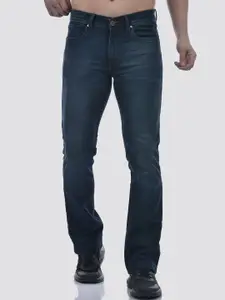 Numero Uno Men Bootcut Mid-Rise Light Fade Stretchable Jeans
