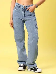 V-Mart Women Regular Fit Mid-Rise Cotton Jeans