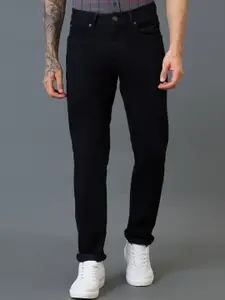 GIORDANO Men Straight Fit Mid-Rise Stretchable Jeans