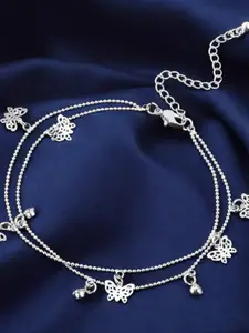 DressBerry Women Butterfly Beads & Charm Anklet