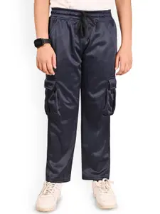 BAESD Boys Mid Rise Cargo Track Pants
