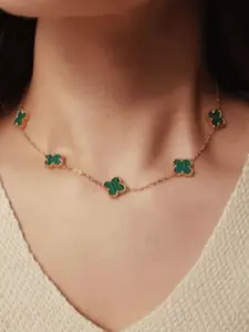 SUBHAGALANKAR Gold-Plated Necklace