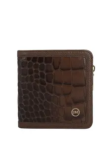 Da Milano Women Textured Leather Two Fold Wallet