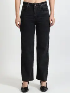 TYFFYN Women Jean Flared High-Rise Stretchable Jeans