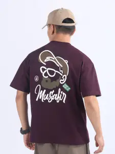 Beyoung Musafir Printed Cotton T-shirt