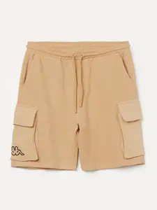 Kappa Boys Mid-Rise Knee Length Cargo Shorts
