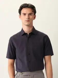 Arrow Regular Fit Micro Ditsy Printed Opaque Classic Cotton Formal Shirt