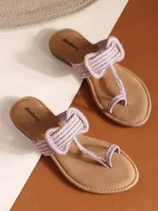 DressBerry Women Embellished One Toe Casual Flats