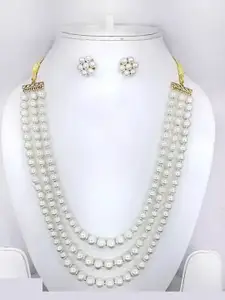 Anouk Women Beaded Layered Necklace