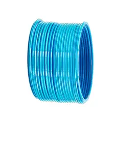 T4 JEWELS Set Of 24 Metal Glossy Finish Bangles