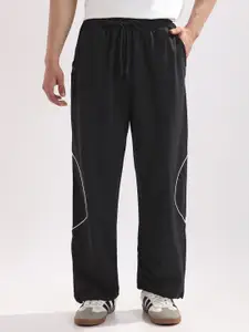 NOBERO Men Solid Oversized Fit Joggers