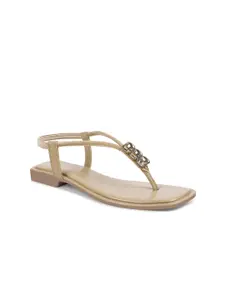 Padchin Women T-Strap Flats