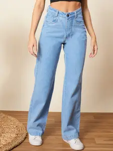 DressBerry Women Comfort Straight Fit Mid-Rise Stretchable Jeans