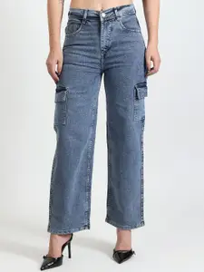 TYFFYN Women Jean High-Rise Stretchable Bootcut Jeans