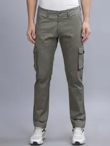 PAUL STREET Men Smart Slim Fit Cargos