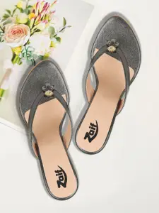 ZAIF Embellished Stiletto Pumps