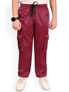 BAESD Boys Mid Rise Cargo Track Pants