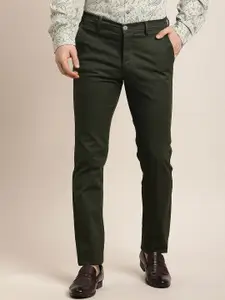 Turtle Men Slim Fit Formal Trouser