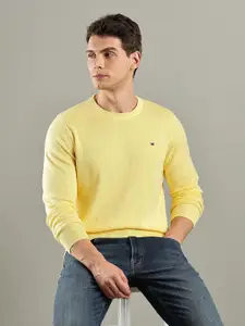 Tommy Hilfiger Men Solid Pullover Sweater