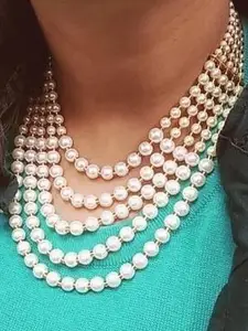 Anouk Beaded Layered Necklace