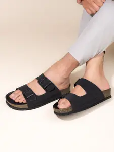 Roadster Lifestyle Co Men Casual Double Strap Comfort Sandals
