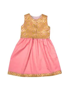 Sangria Infant Girls Woven Design Lehenga Choli