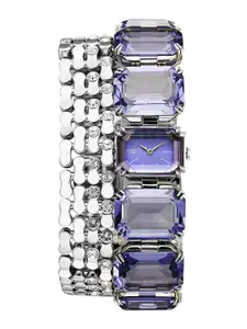 Titan Raga Cocktail Women Dial & Stainless Steel Bracelet Style Straps Analogue Watch - 95319SM01
