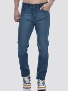 Numero Uno Men Slim Fit Mid-Rise Light Fade Stretchable Jeans