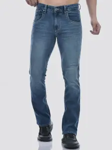 Numero Uno Men Bootcut Mid-Rise Light Fade Stretchable Jeans