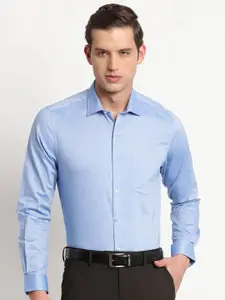 Turtle Classic Spread Collar Pure Cotton Regular Fit Formal Shirt