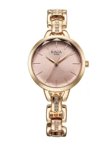 Titan Raga Showstopper Women Dial & Bracelet Style Straps Analogue Watch 95352WM01
