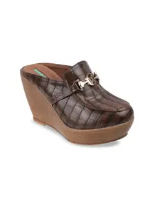 Catwalk Printed Wedge Pumps